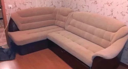Перетяжка углового дивана. Волгодонск